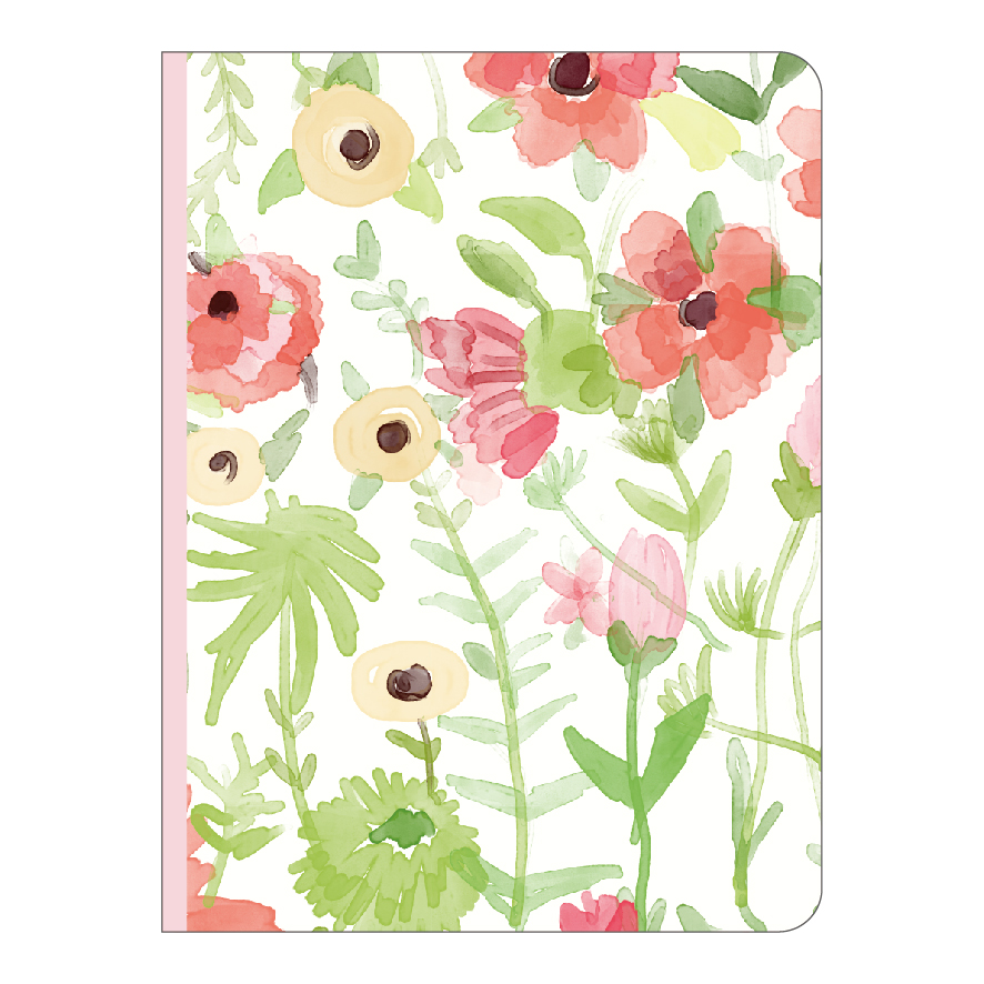 6*8 Fabric Spice Hard cover Journal