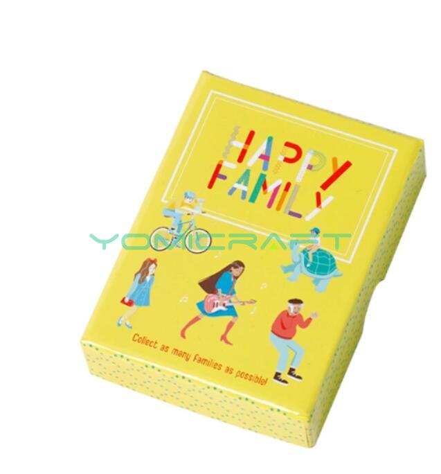 Friendly family game playing cards