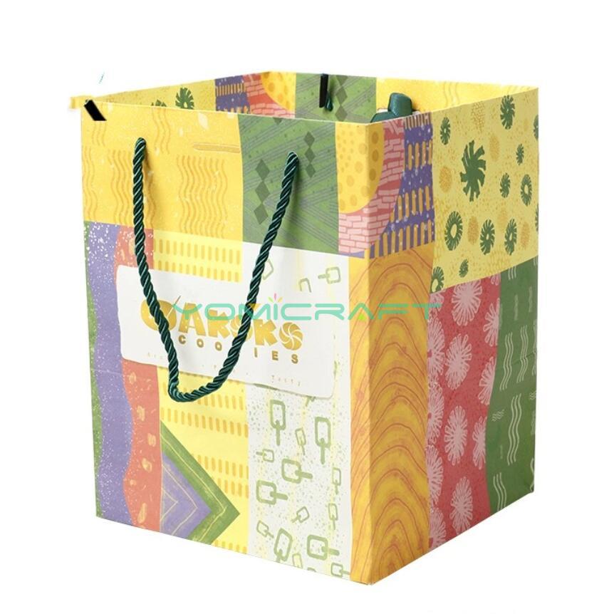 Nylon handle bag packaging paper